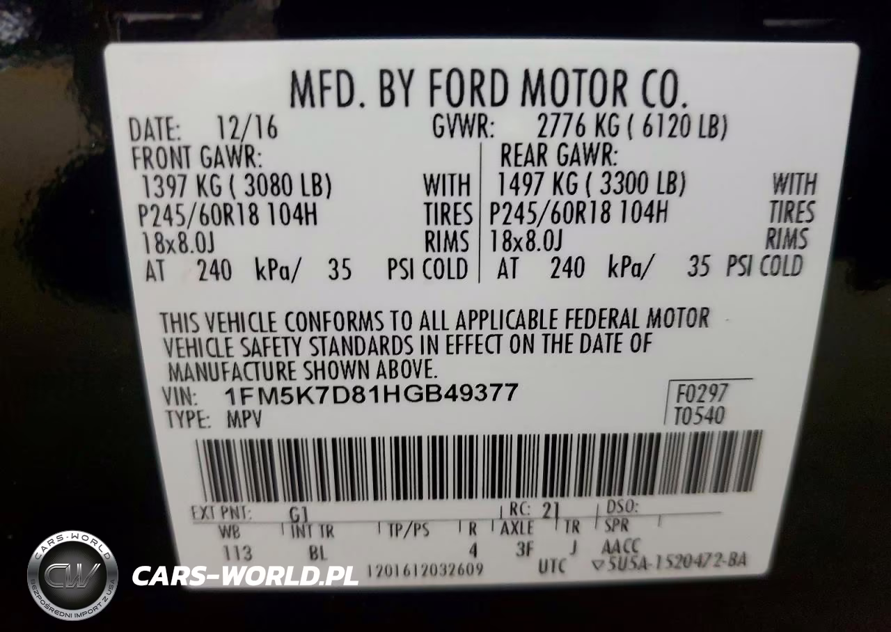 2017 Ford Explorer Xlt VIN:1FM5K7D81HGB49377 - 13
