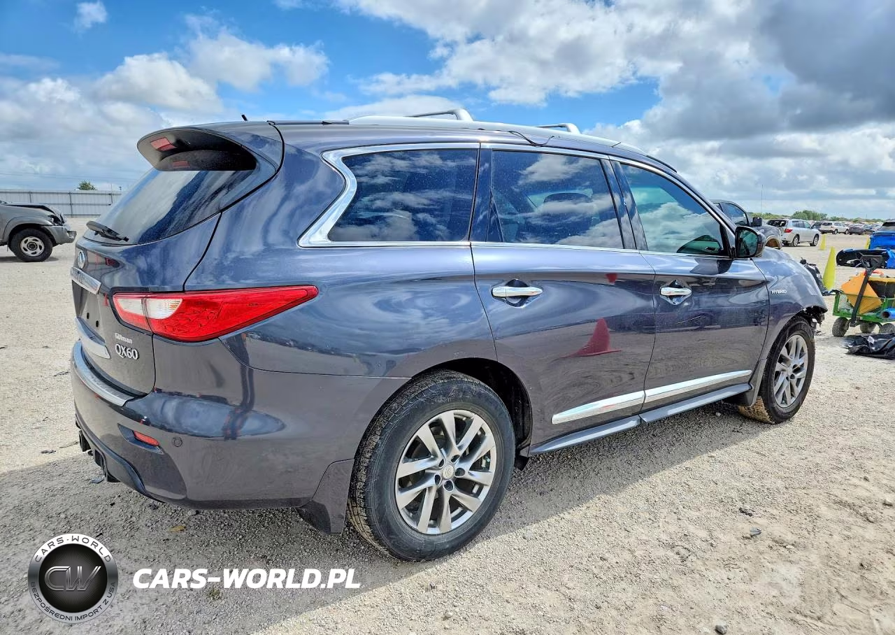2014 Infiniti Qx60 Hybrid VIN:5N1CL0MN2EC523824 - 3