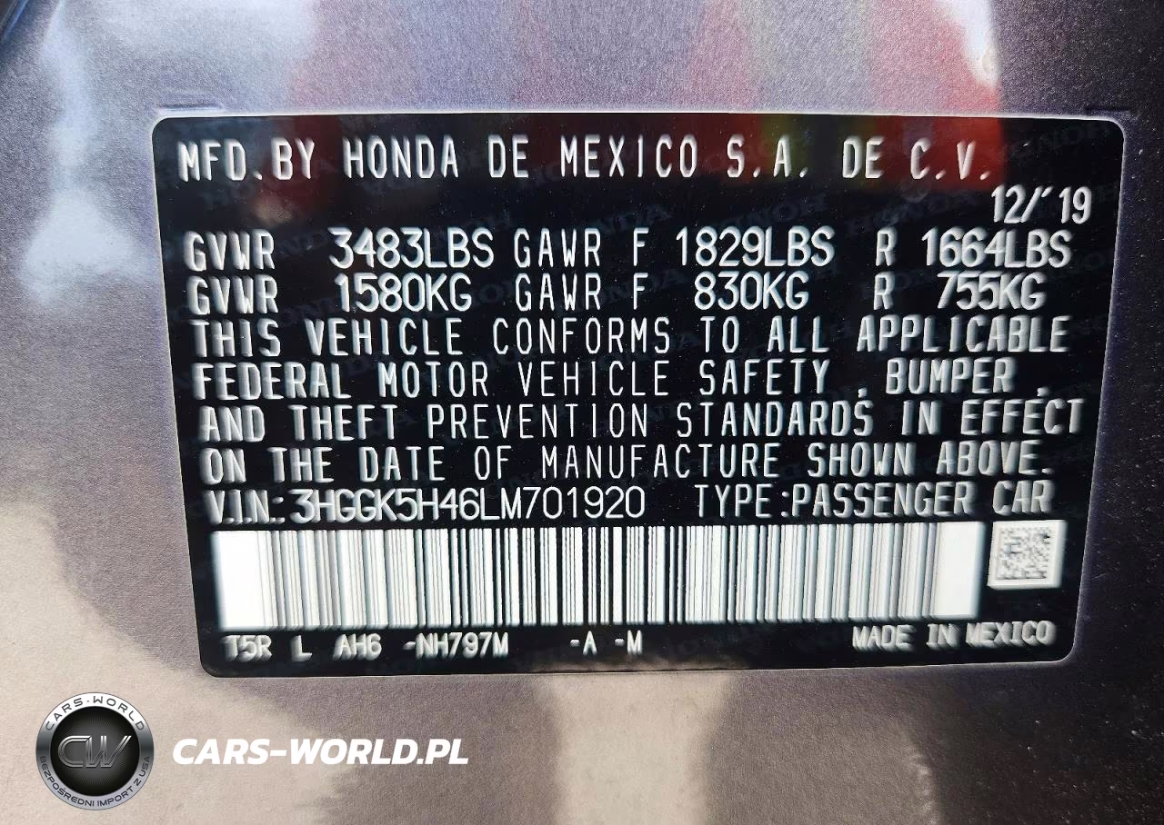 2020 Honda Fit Lx VIN:3HGGK5H46LM701920 - 12