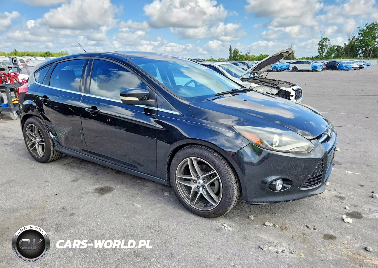 2013 Ford Focus Titanium VIN:1FADP3N24DL169814 - 4