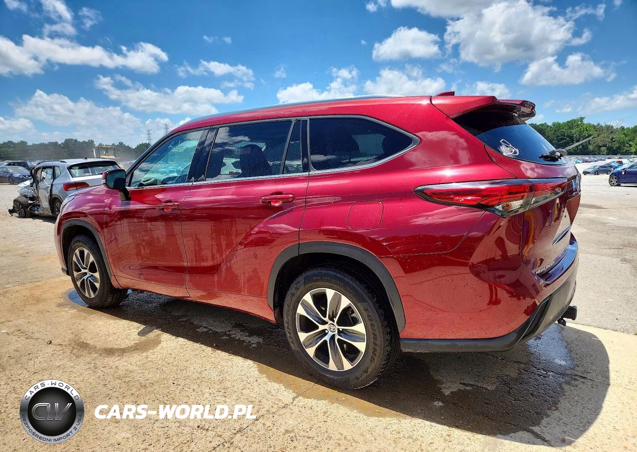 2020 Toyota Highlander Xle VIN:5TDGZRAH6LS506026 - 2