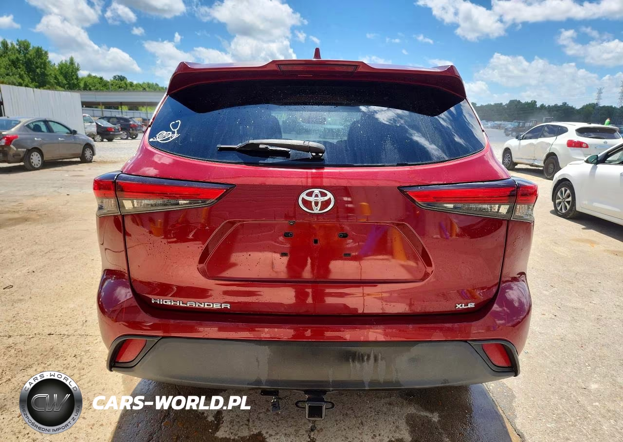2020 Toyota Highlander Xle VIN:5TDGZRAH6LS506026 - 6