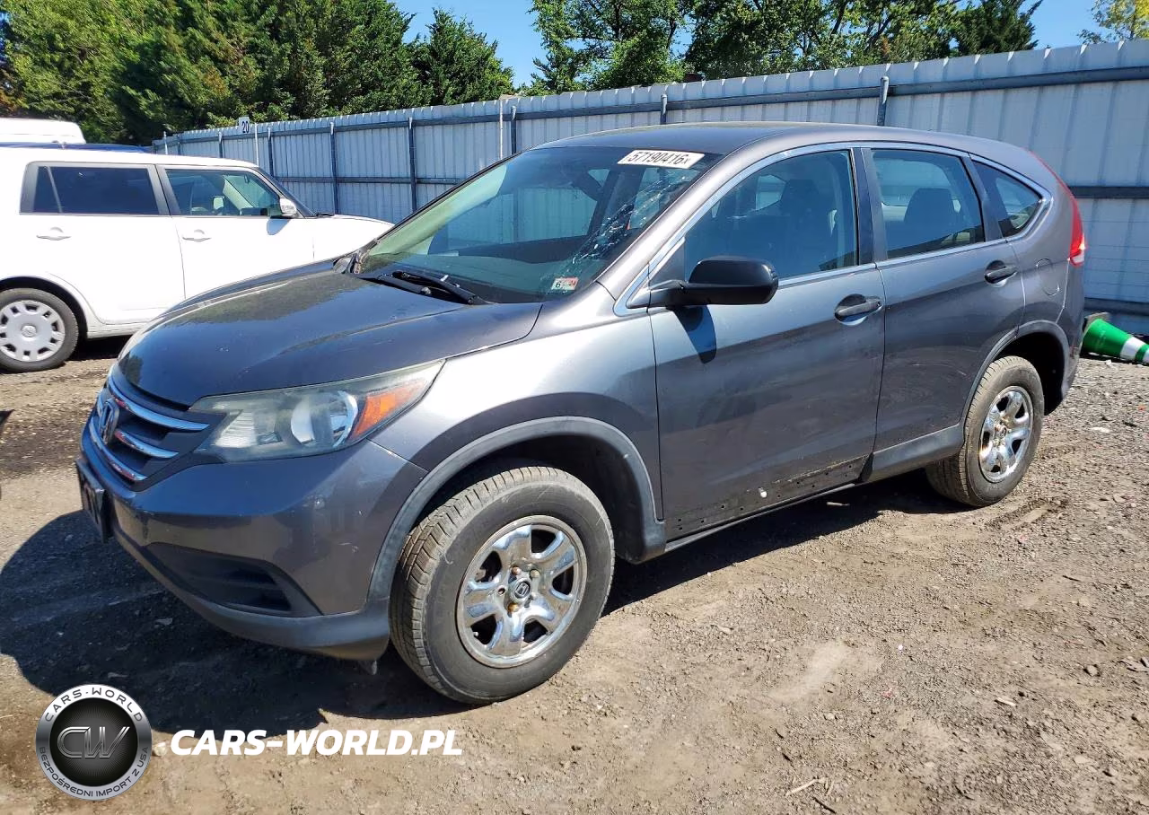 2013 Honda Cr-V Lx VIN:2HKRM4H30DH685675 - 1