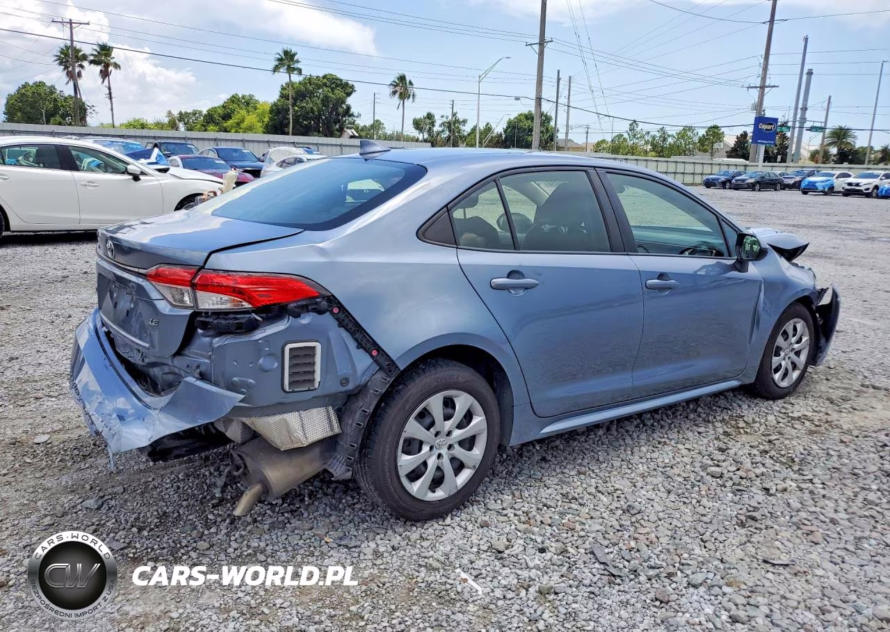 2020 Toyota Corolla Le VIN:JTDEPRAE8LJ067699 - 3