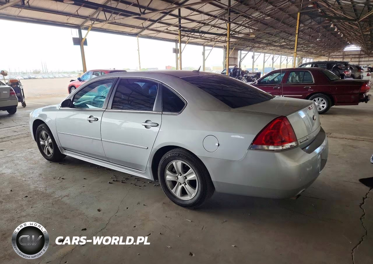2012 Chevrolet Impala Ls VIN:2G1WF5E32C1301458 - 2