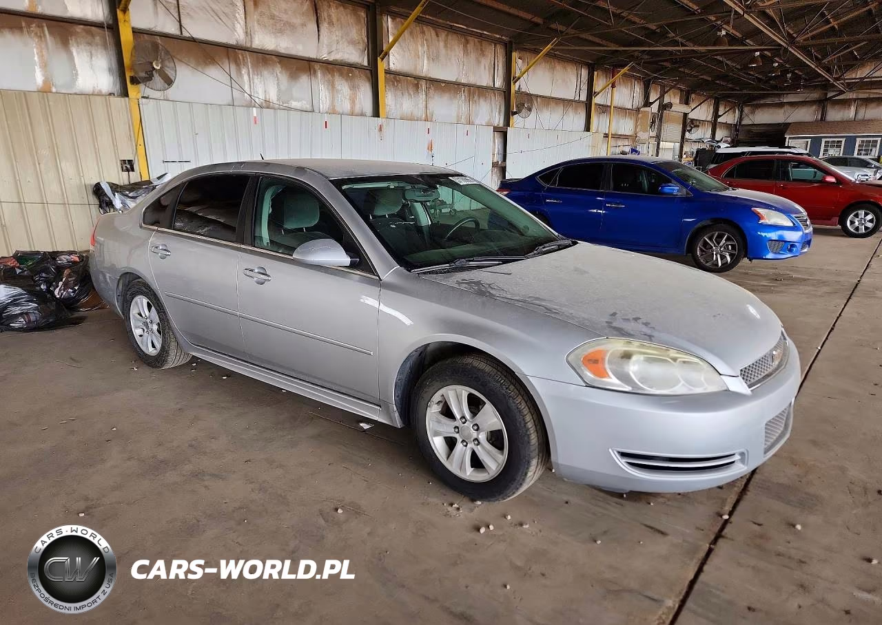 2012 Chevrolet Impala Ls VIN:2G1WF5E32C1301458 - 4