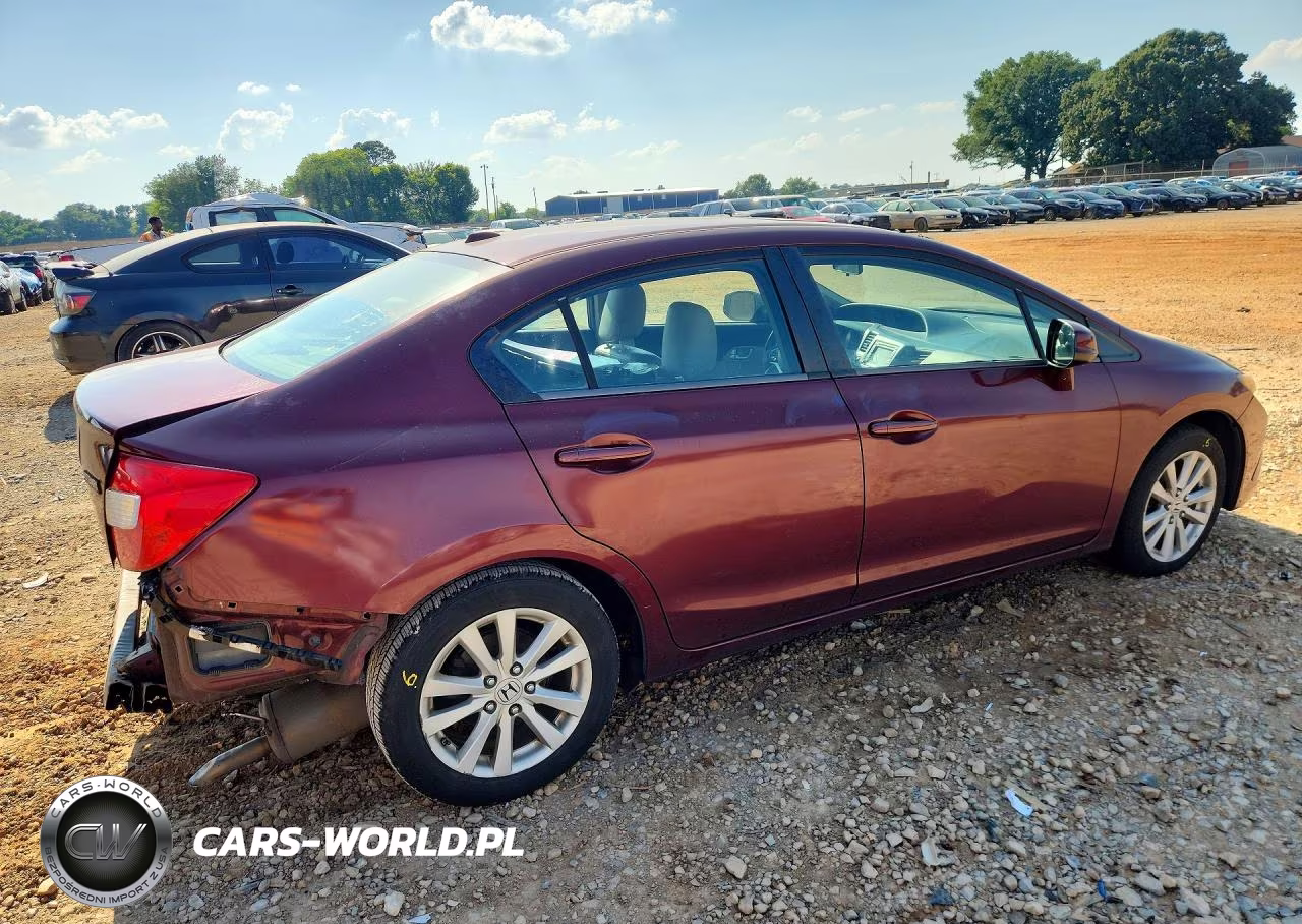 2012 Honda Civic Exl VIN:2HGFB2F94CH591800 - 3