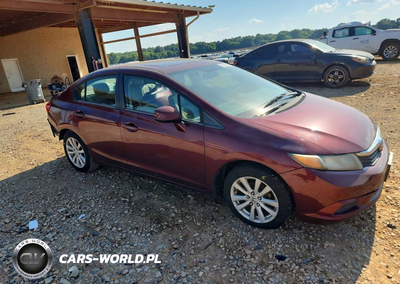 2012 Honda Civic Exl VIN:2HGFB2F94CH591800 - 4