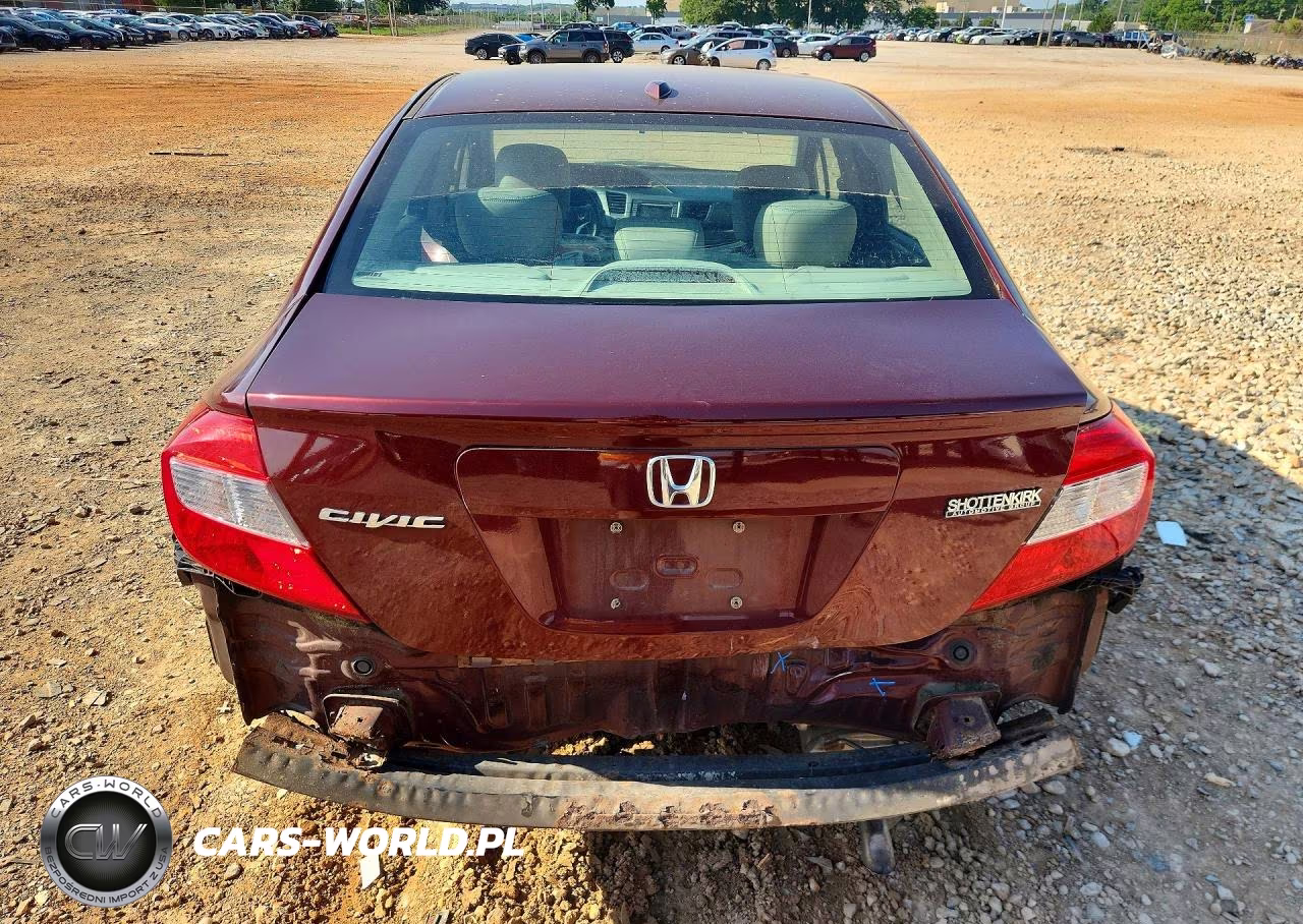 2012 Honda Civic Exl VIN:2HGFB2F94CH591800 - 6