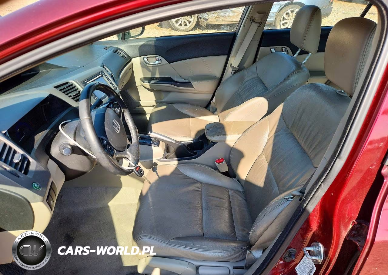 2012 Honda Civic Exl VIN:2HGFB2F94CH591800 - 7