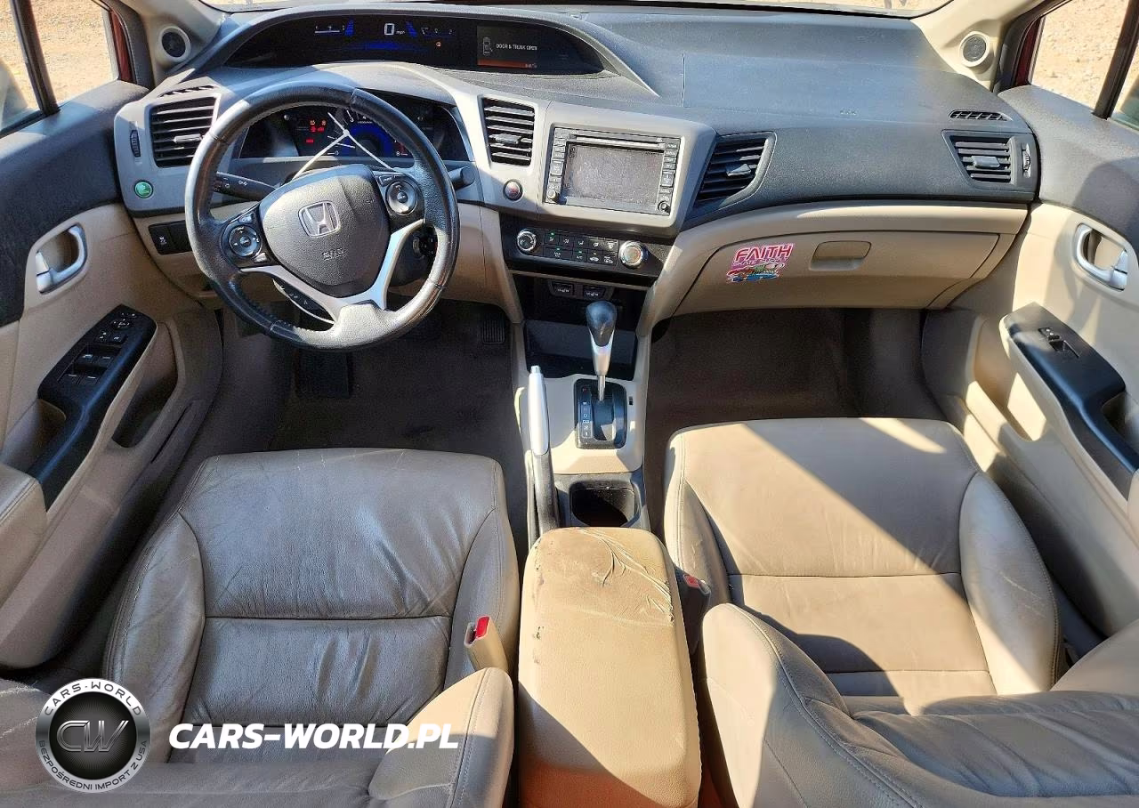2012 Honda Civic Exl VIN:2HGFB2F94CH591800 - 8