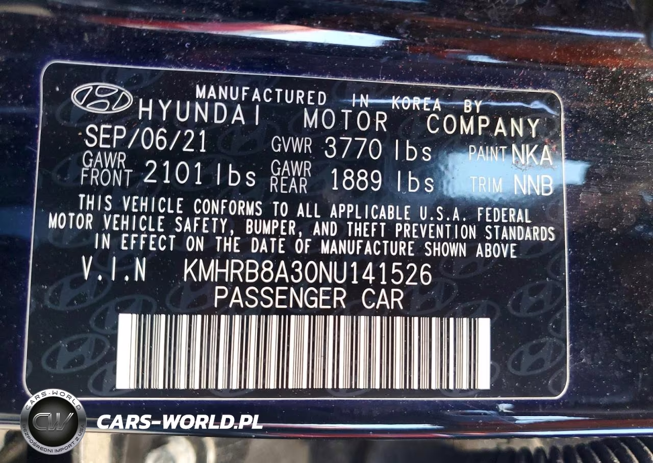 2022 Hyundai Venue Se VIN:KMHRB8A30NU141526 - 13