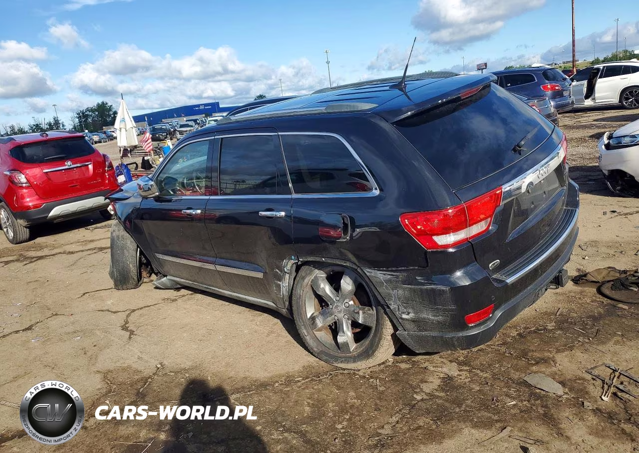 2011 Jeep Grand Cherokee Overland VIN:1J4RR6GG6BC525000 - 2