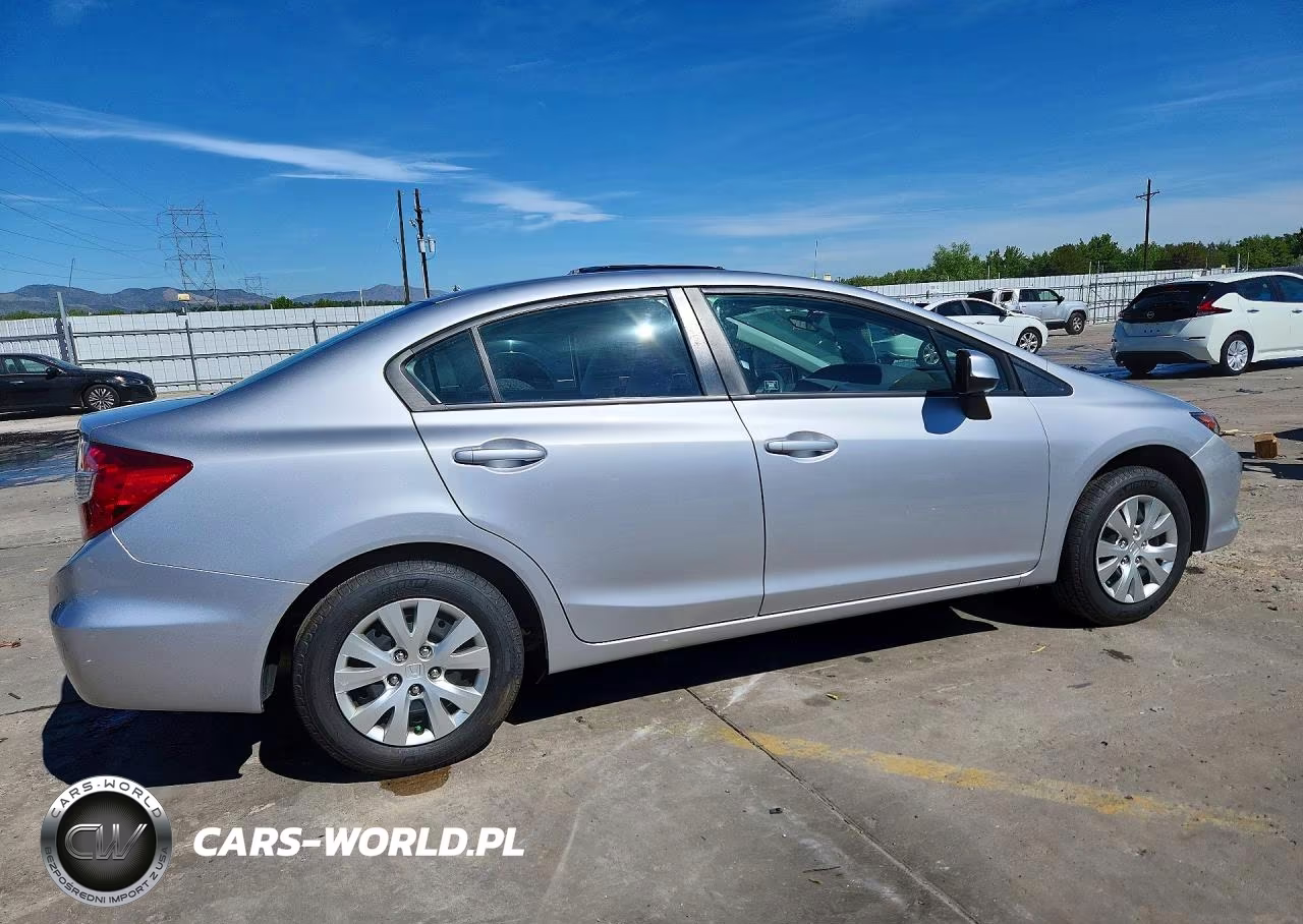 2012 Honda Civic Lx VIN:19XFB2F51CE379041 - 3