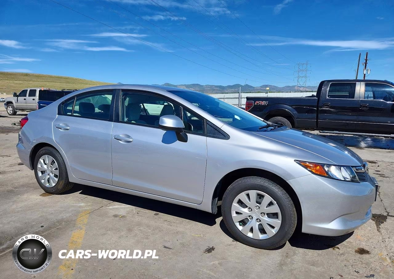 2012 Honda Civic Lx VIN:19XFB2F51CE379041 - 4