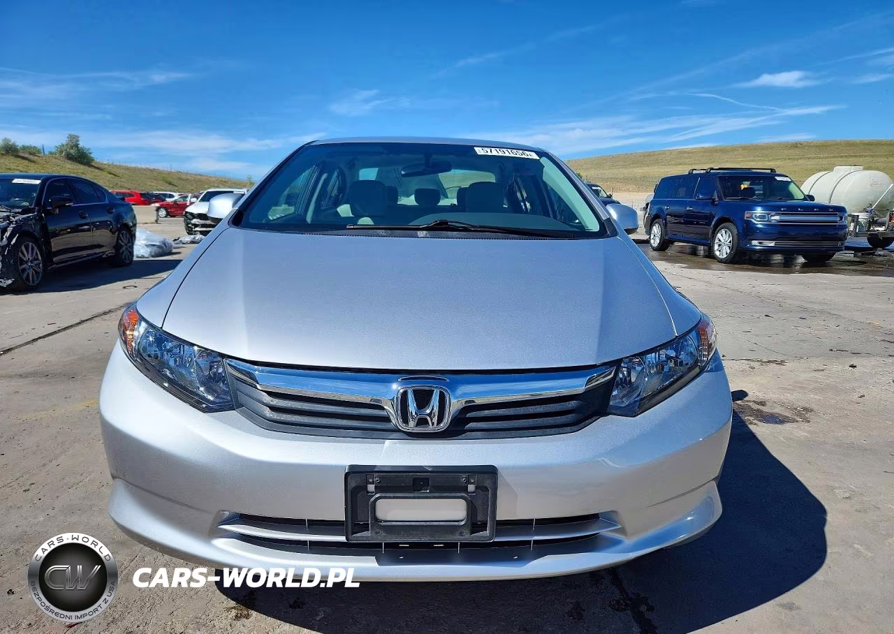 2012 Honda Civic Lx VIN:19XFB2F51CE379041 - 5