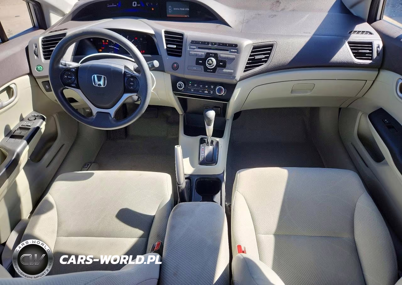 2012 Honda Civic Lx VIN:19XFB2F51CE379041 - 8