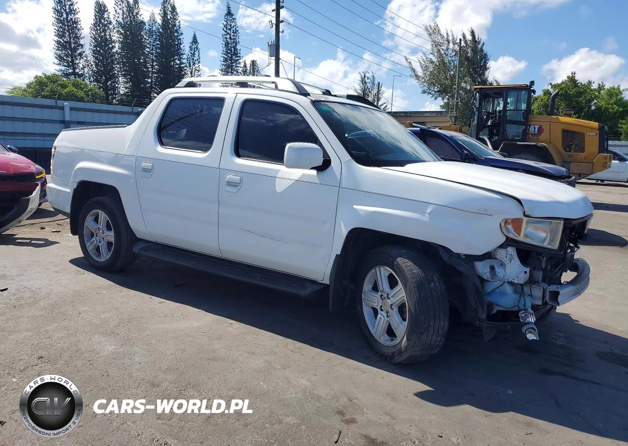 2014 Honda Ridgeline Rtl VIN:5FPYK1F51EB001339 - 4