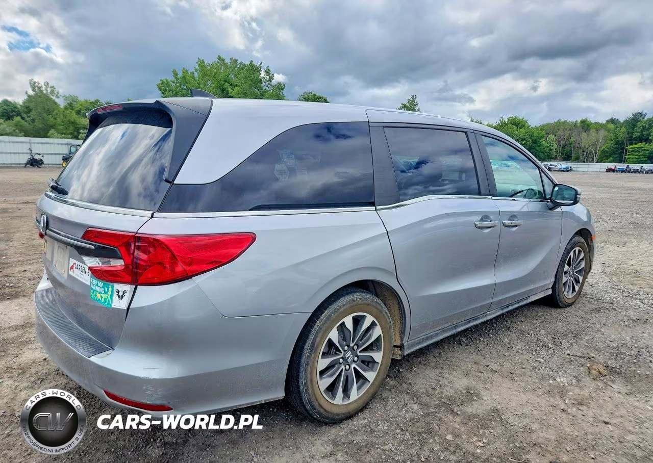 2021 Honda Odyssey Exl VIN:5FNRL6H79MB039292 - 3
