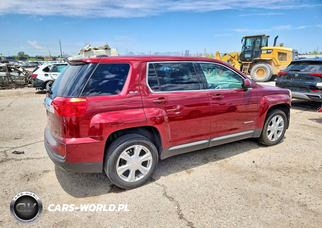 2017 GMC Terrain Sle VIN:2GKALMEK3H6118645 - 3