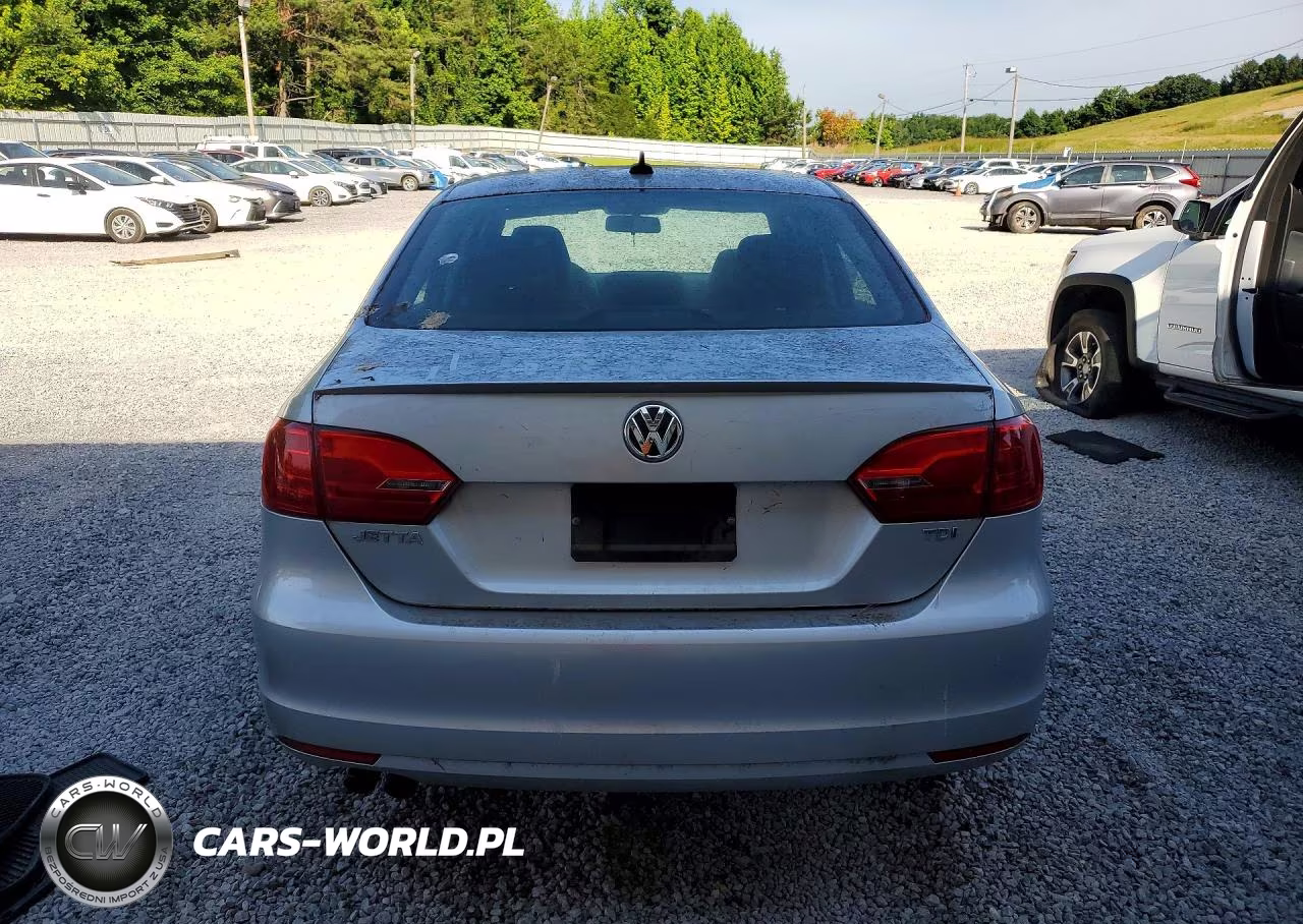 2012 Volkswagen Jetta Tdi VIN:3VWLL7AJ9CM320968 - 6