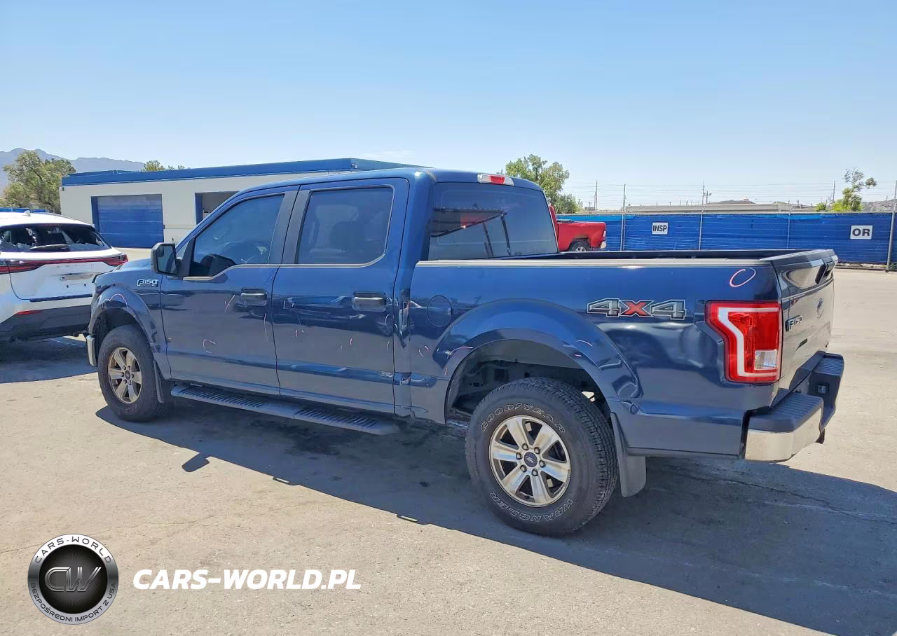 2015 Ford F150 Supercrew VIN:1FTEW1EF6FFA37132 - 2