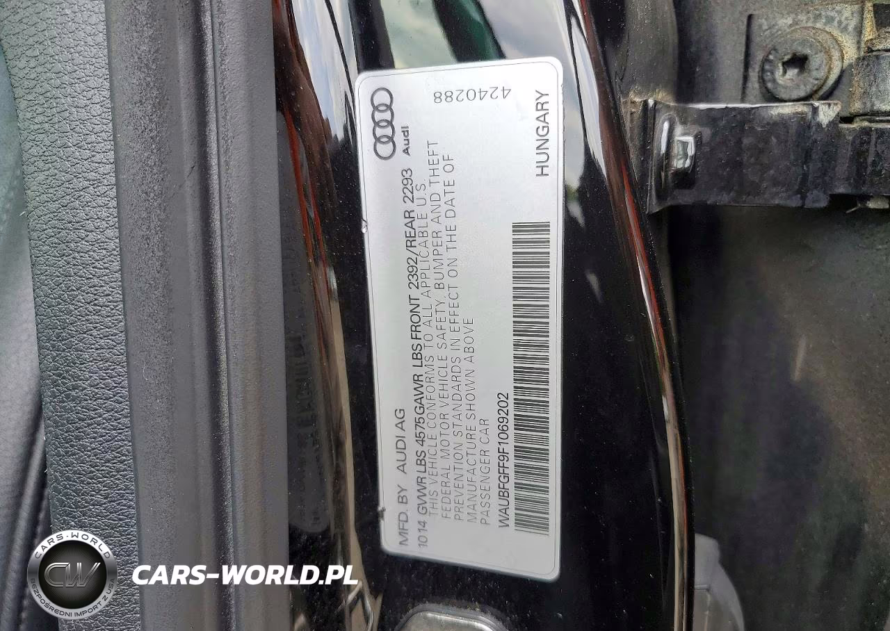 2015 Audi A3 Premium VIN:WAUBFGFF9F1069202 - 12