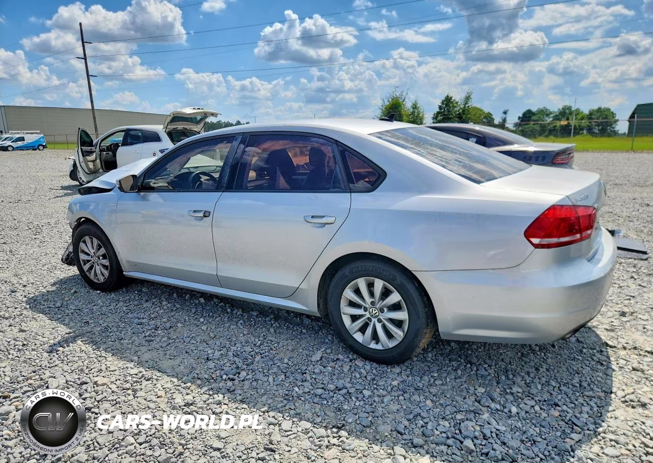 2014 Volkswagen Passat S VIN:1VWAT7A31EC074348 - 2