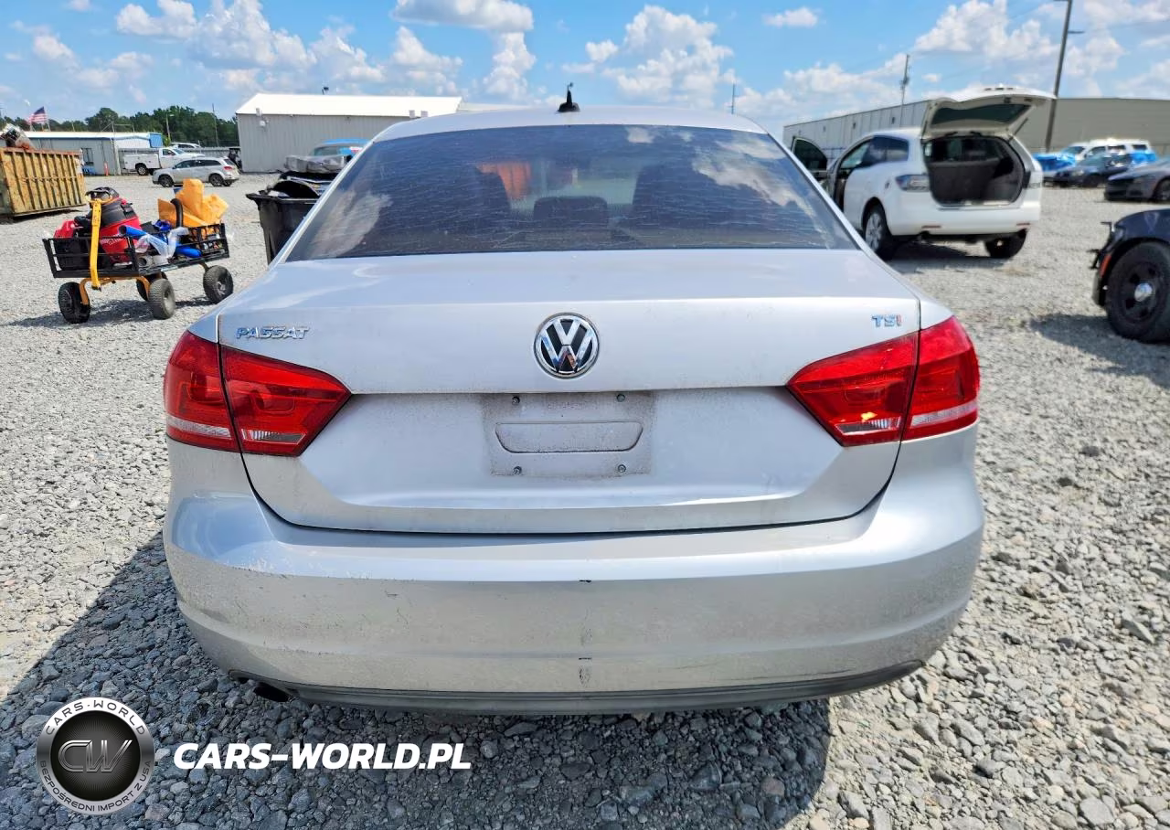 2014 Volkswagen Passat S VIN:1VWAT7A31EC074348 - 6