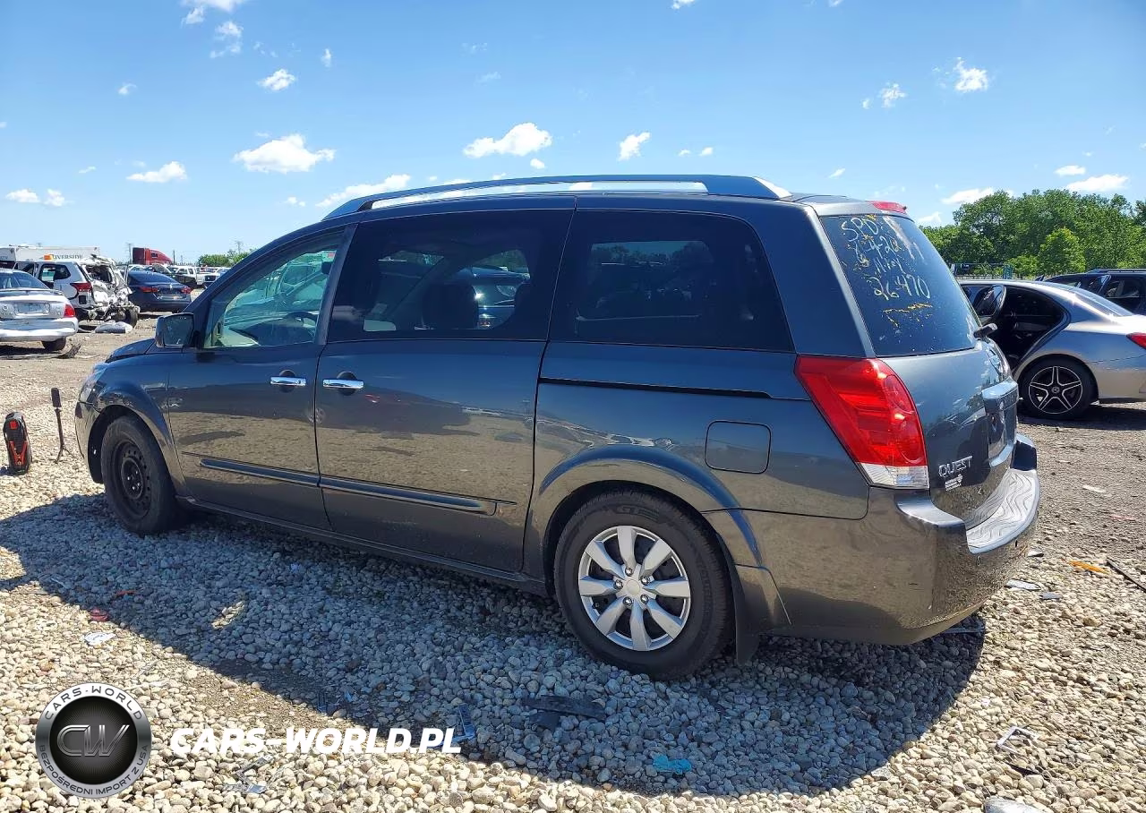 2008 Nissan Quest 3.5 VIN:5N1BV28U48N119628 - 2