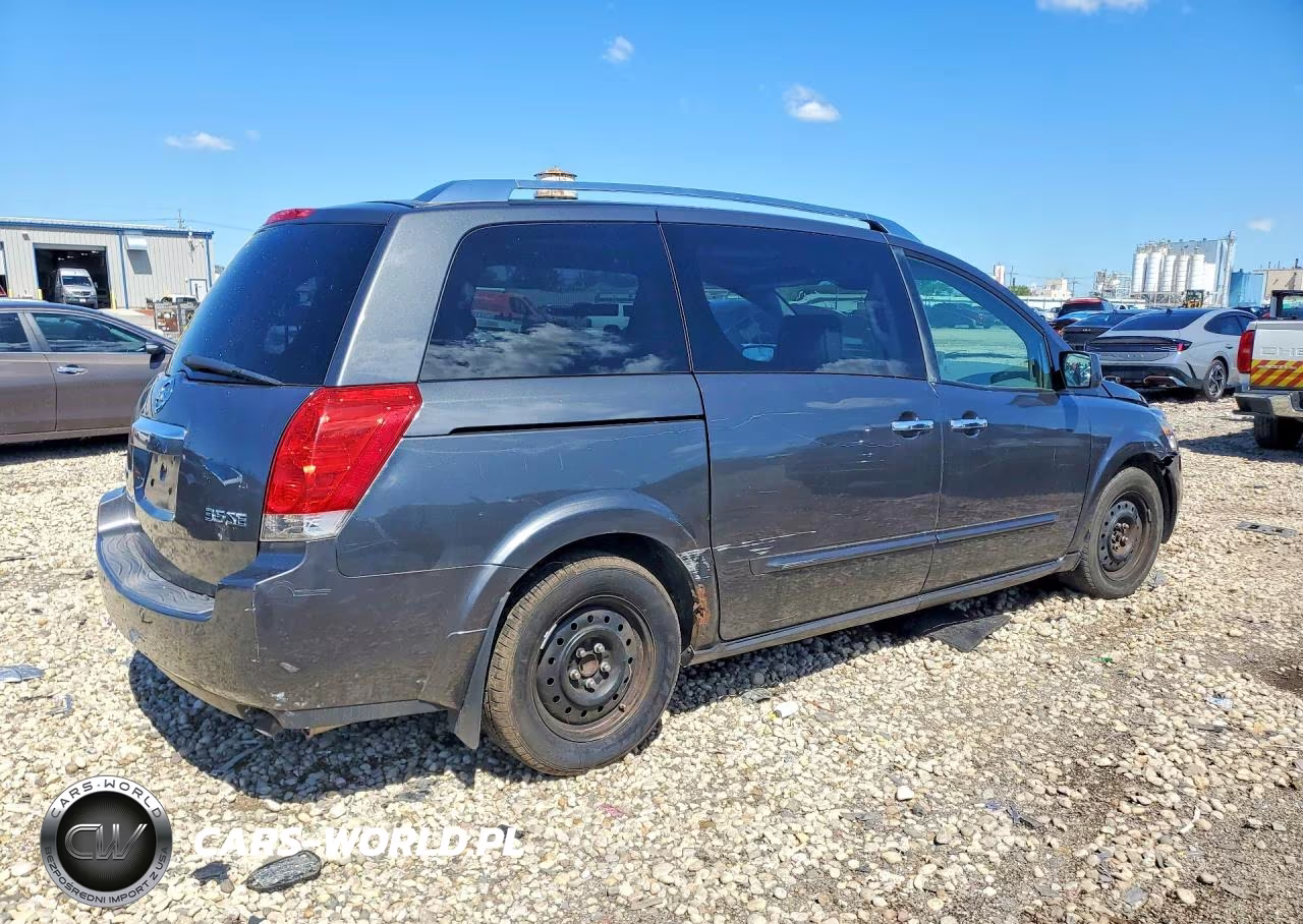 2008 Nissan Quest 3.5 VIN:5N1BV28U48N119628 - 3