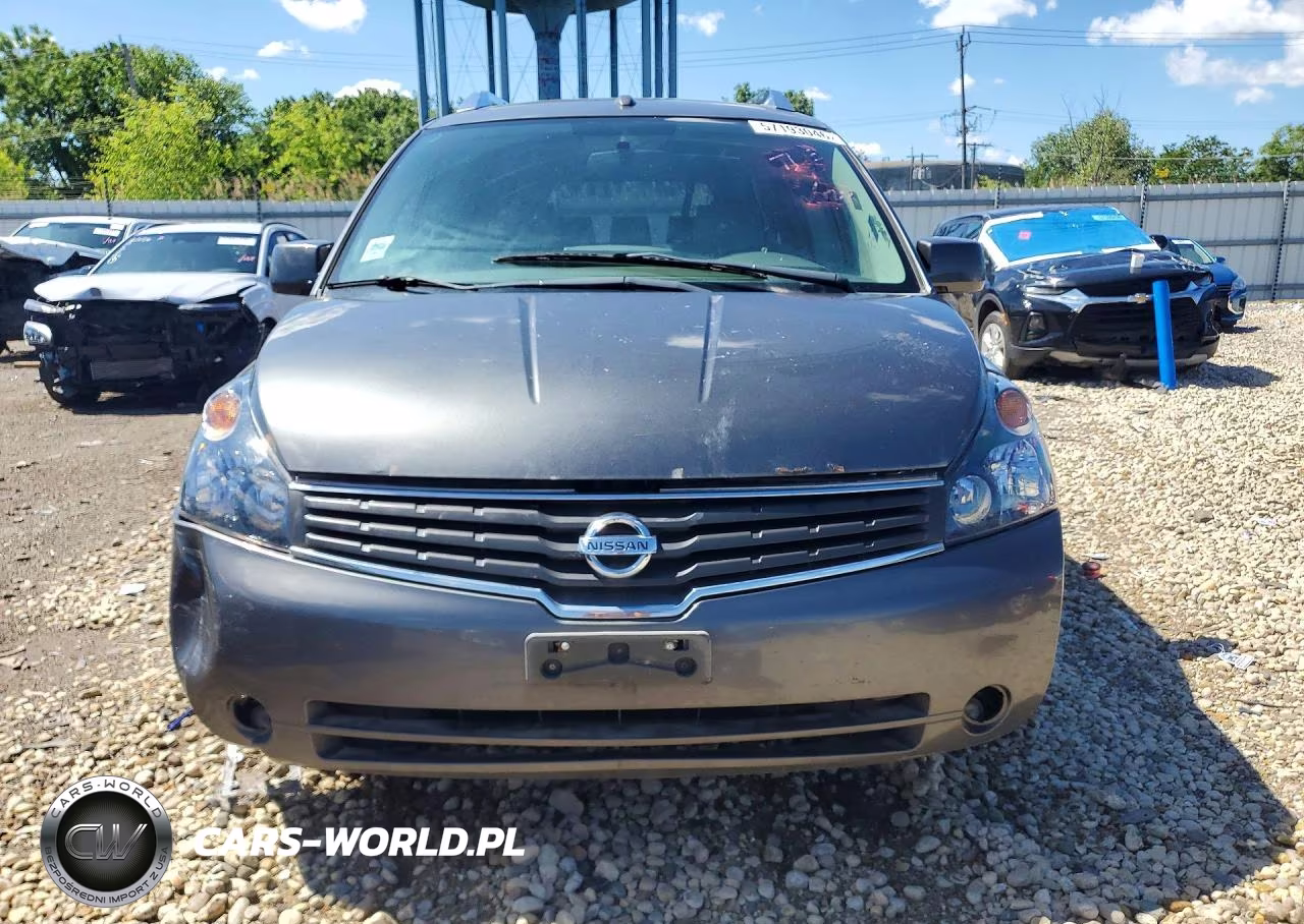 2008 Nissan Quest 3.5 VIN:5N1BV28U48N119628 - 5