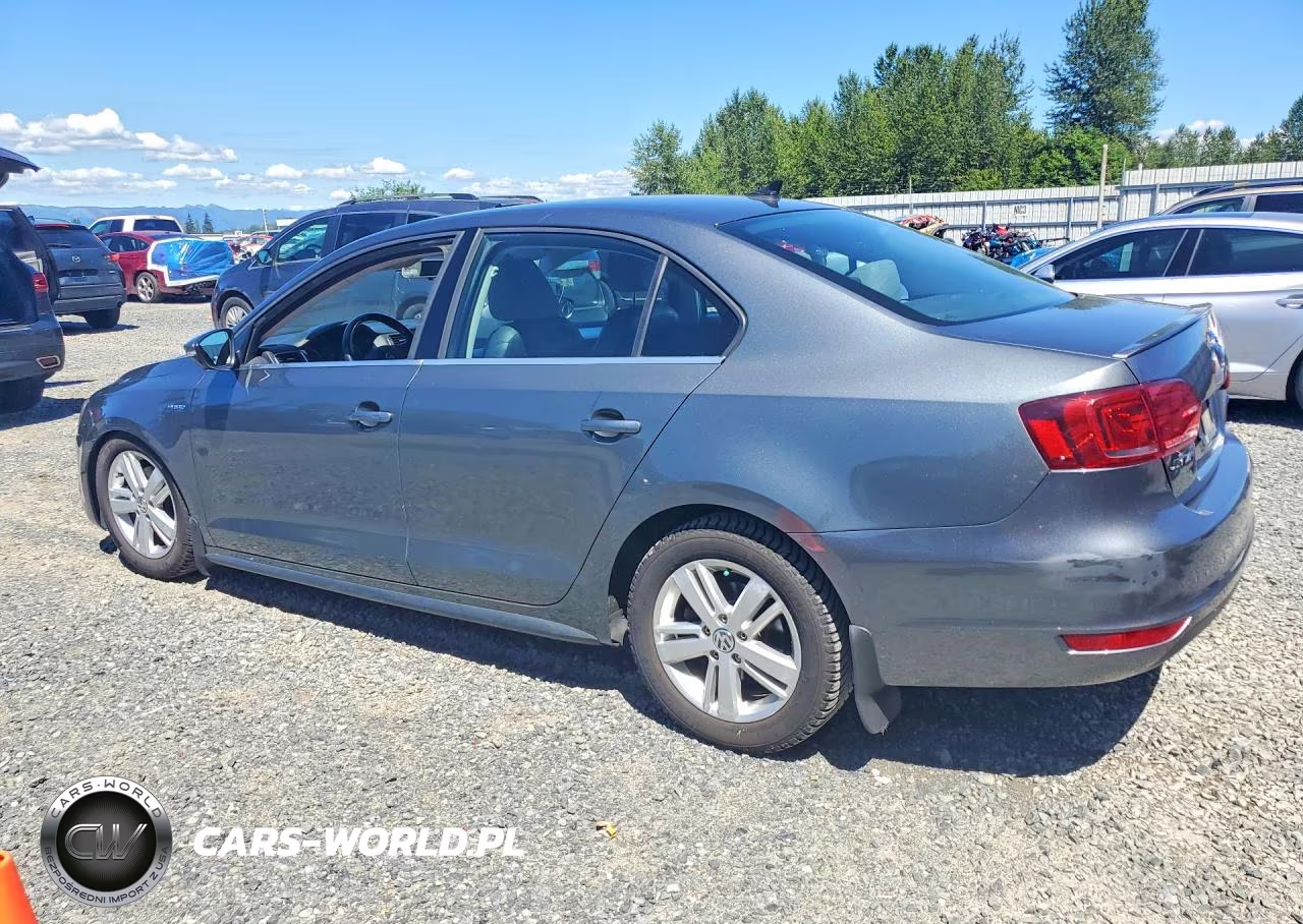 2013 Volkswagen Jetta Hybrid VIN:3VW637AJ4DM219058 - 2