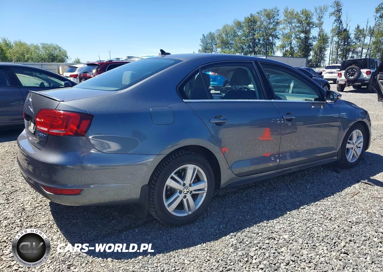 2013 Volkswagen Jetta Hybrid VIN:3VW637AJ4DM219058 - 3