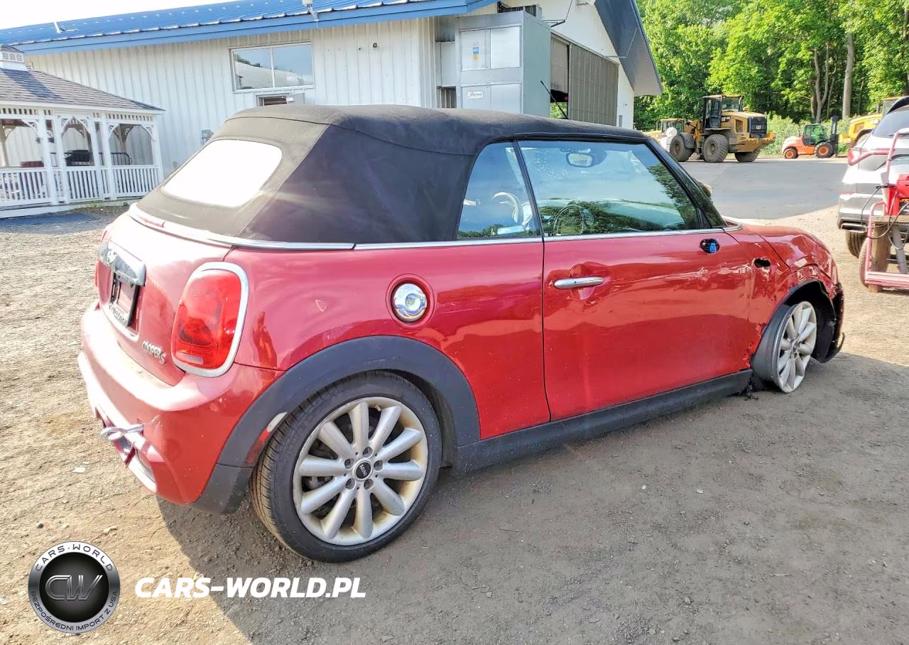 2017 Mini Cooper S VIN:WMWWG9C38H3D22492 - 3