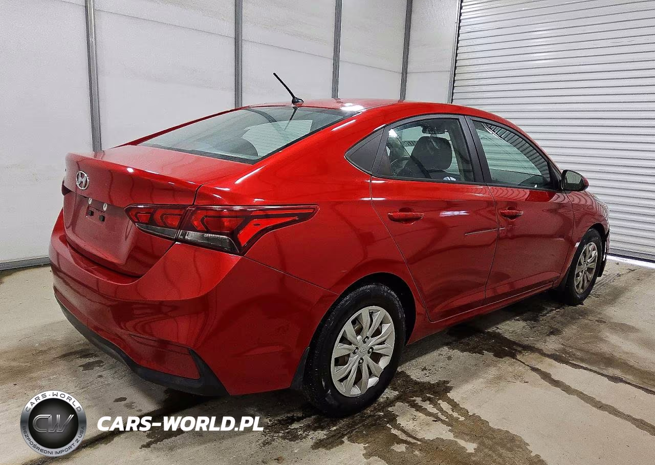 2021 Hyundai Accent Se VIN:3KPC24A65ME134484 - 3