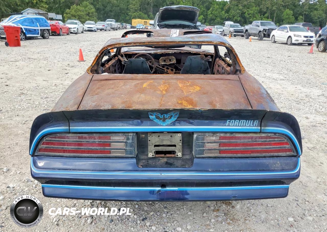 1978 Pontiac Firebird Hardtop VIN:2U87U8N134782 - 6