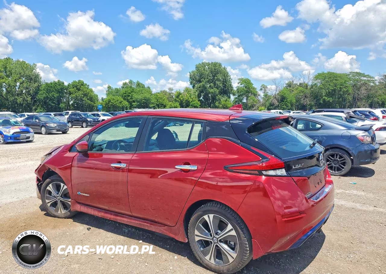 2019 Nissan Leaf Sv Plus VIN:1N4BZ1CP4KC320961 - 2