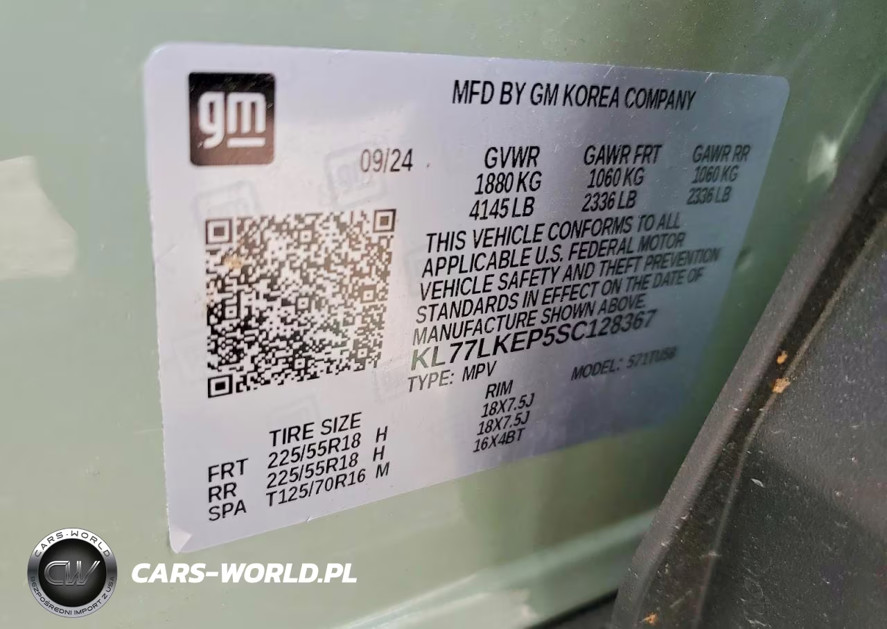 2025 Chevrolet Trax Activ VIN:KL77LKEP5SC128367 - 12