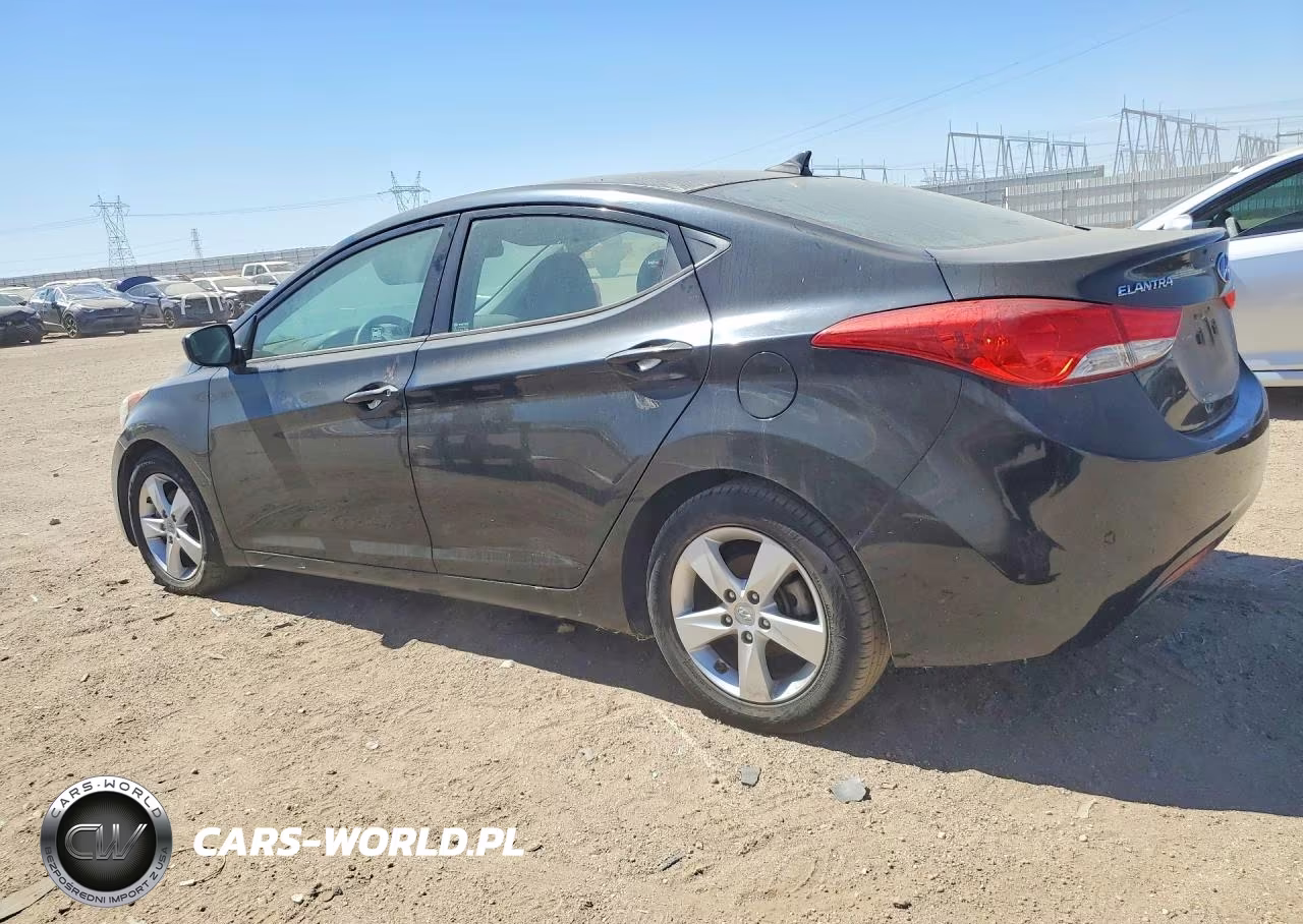 2013 Hyundai Elantra Gls VIN:5NPDH4AE1DH314681 - 2