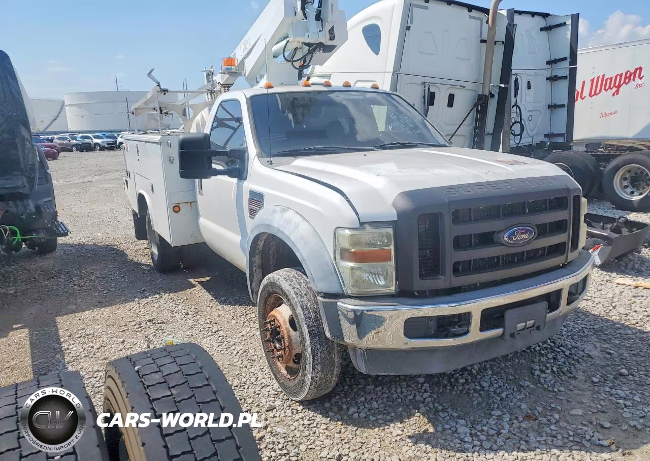 2008 Ford F450 Super Duty Bucket Truck VIN:1FDXF46R08ED05101 - 4