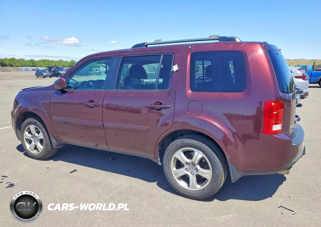 2015 Honda Pilot Exln VIN:5FNYF4H71FB049664 - 2
