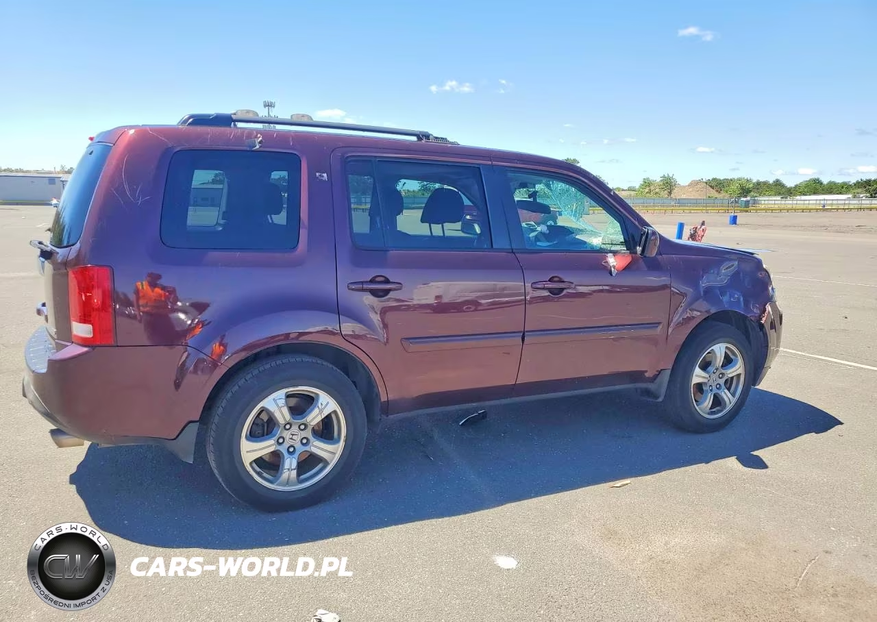 2015 Honda Pilot Exln VIN:5FNYF4H71FB049664 - 3