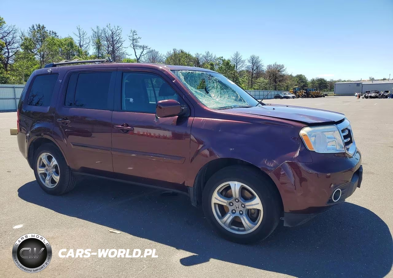 2015 Honda Pilot Exln VIN:5FNYF4H71FB049664 - 4
