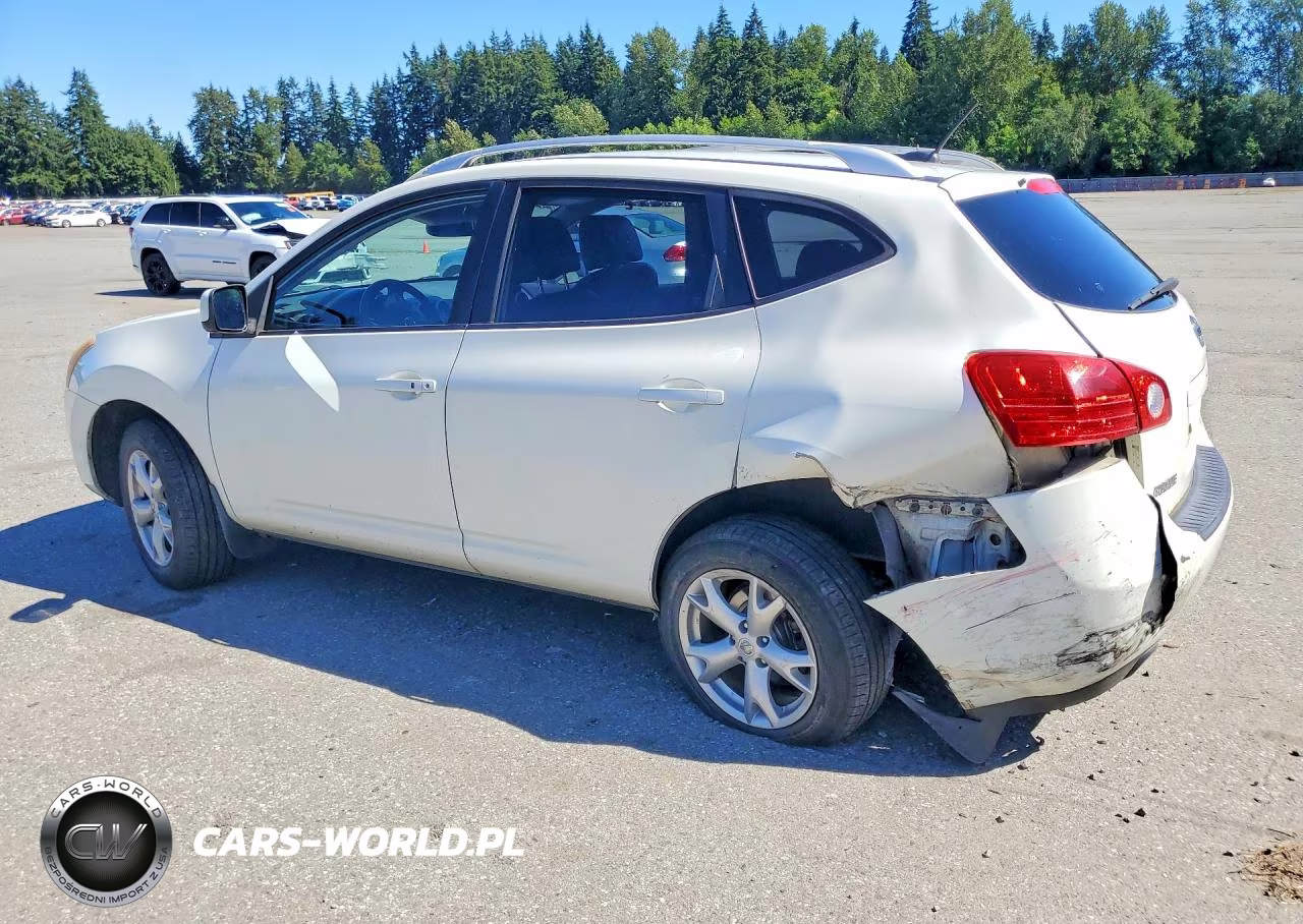 2008 Nissan Rogue S VIN:JN8AS58VX8W130652 - 2