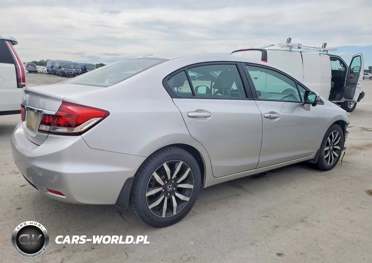 2015 Honda Civic Exl VIN:19XFB2F97FE009705 - 3