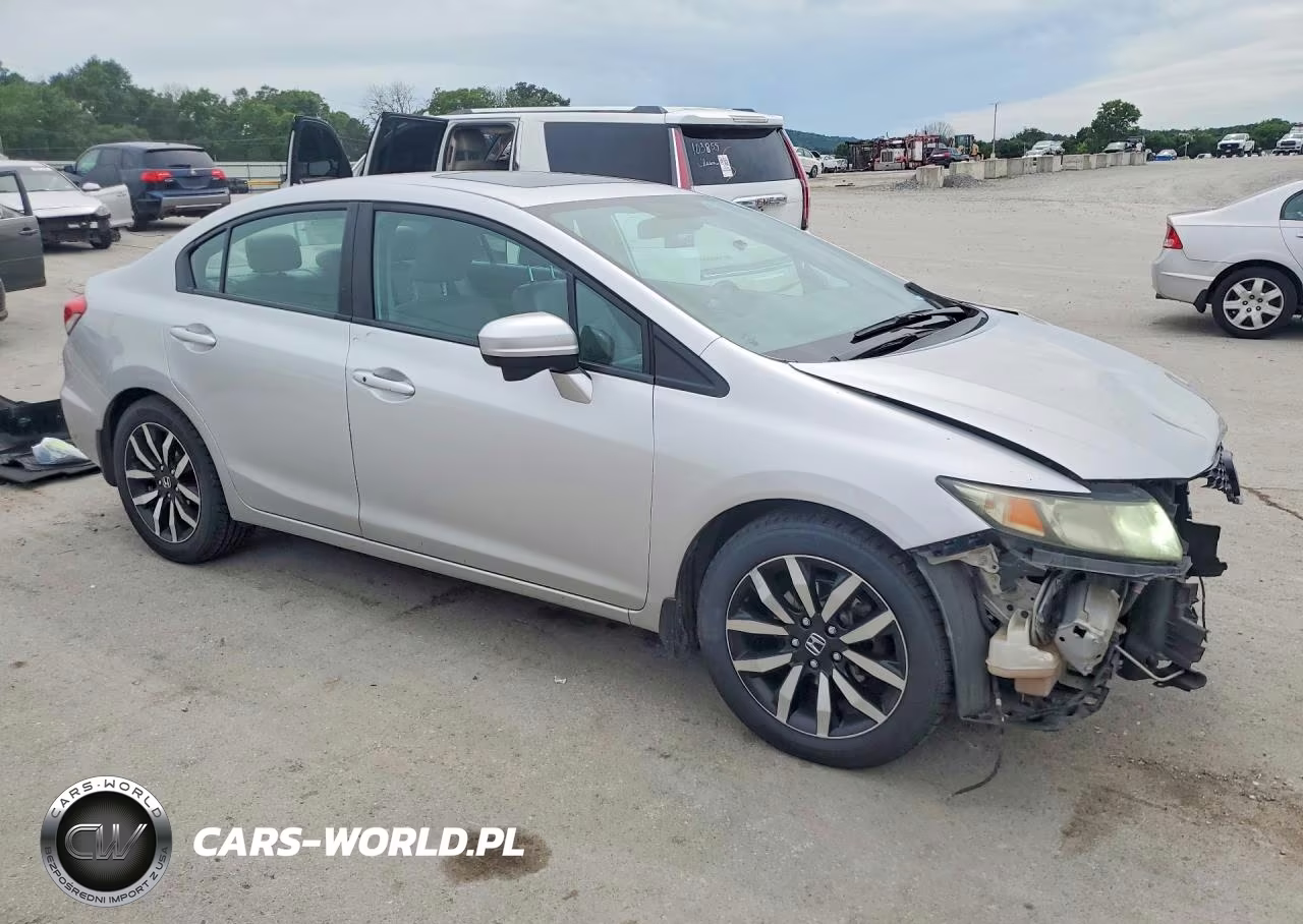 2015 Honda Civic Exl VIN:19XFB2F97FE009705 - 4