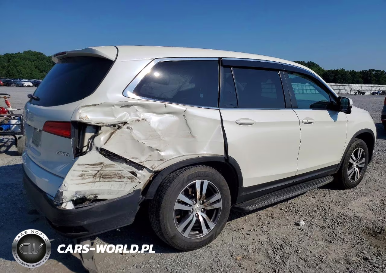 2016 Honda Pilot Exln VIN:5FNYF6H78GB084697 - 3