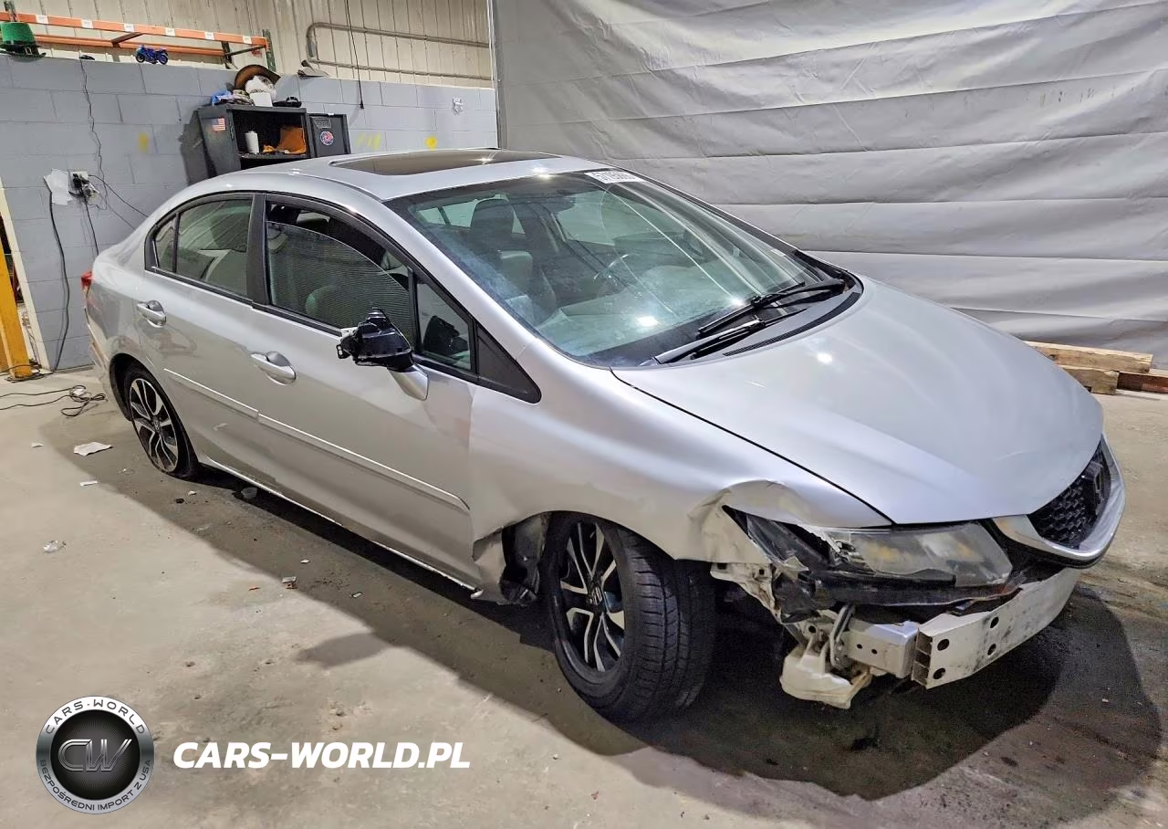 2013 Honda Civic Exl VIN:19XFB2F95DE253012 - 4
