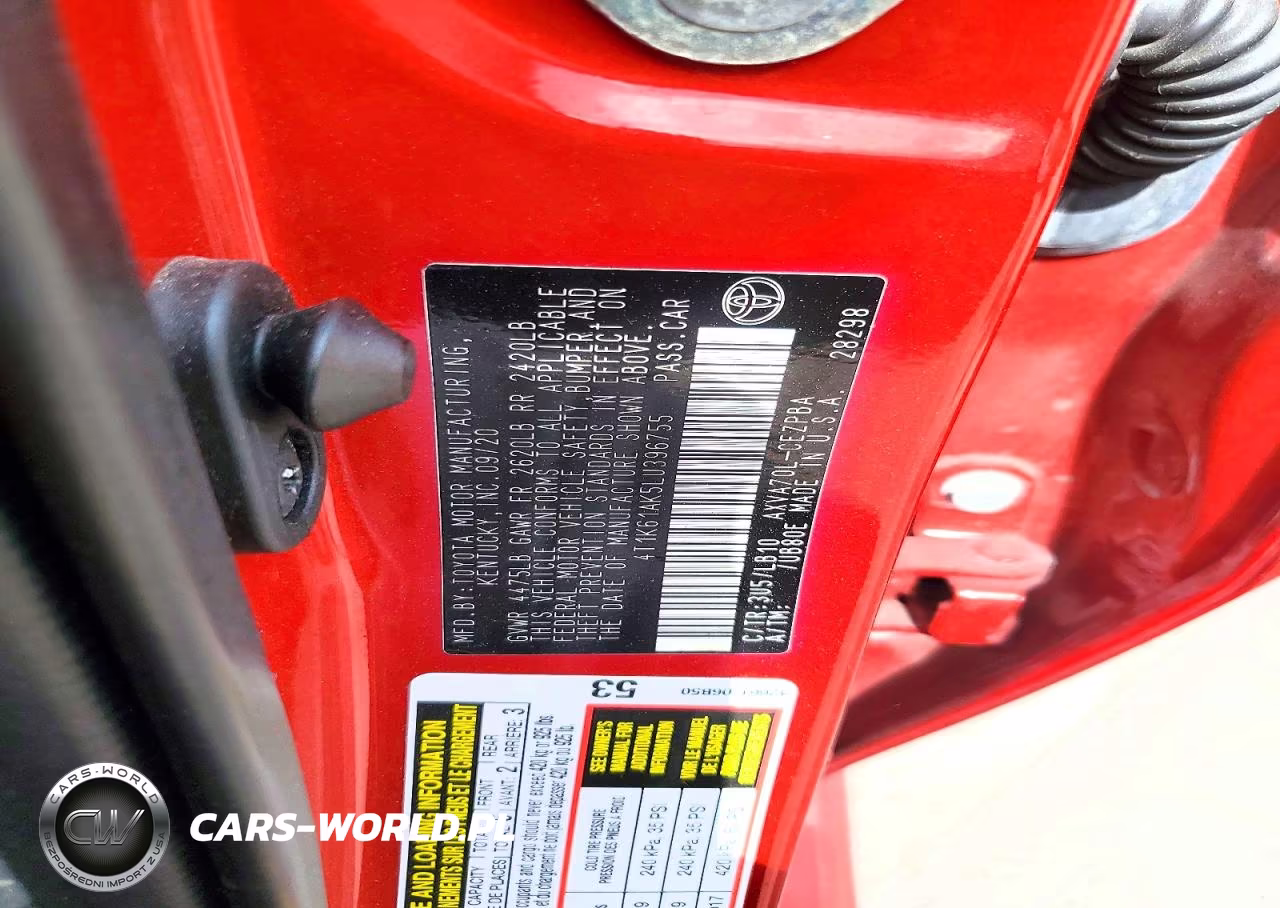 2020 Toyota Camry Xse VIN:4T1K61AK5LU396755 - 12